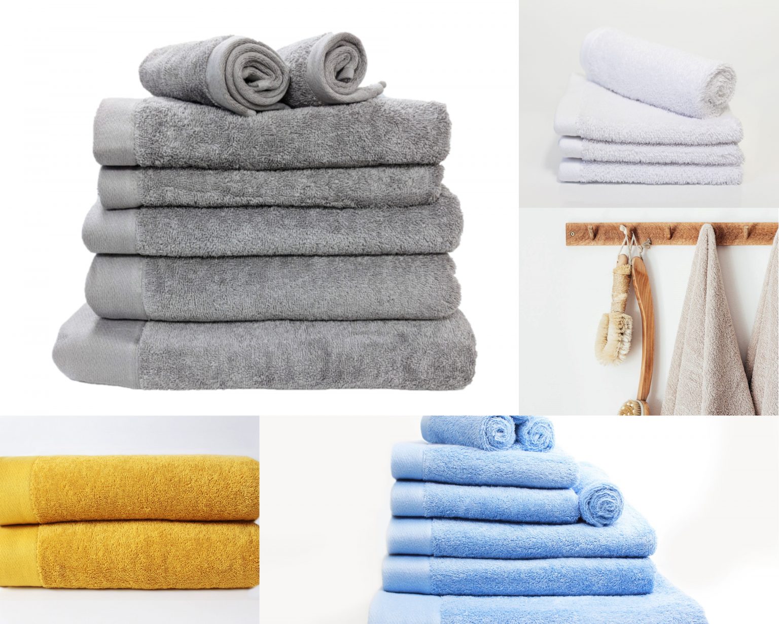 Sustainable Towels Natural Collection Bentley Priory Linens