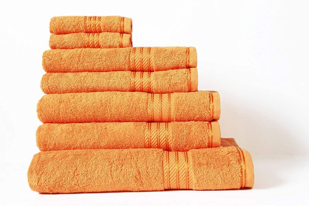 Burnt Orange Towels 500 GSM Supreme Cotton Towel Sets