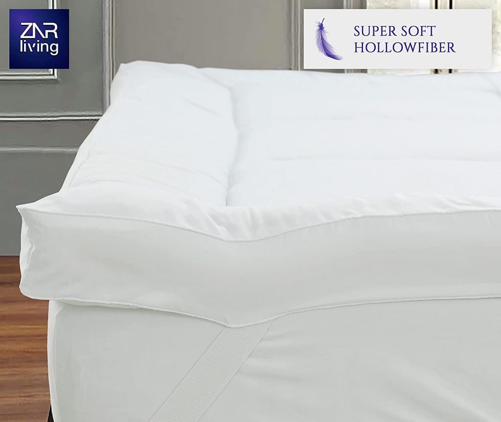 Extra Thick Mattress Topper 10cm Deep Anti Allergy Double or King