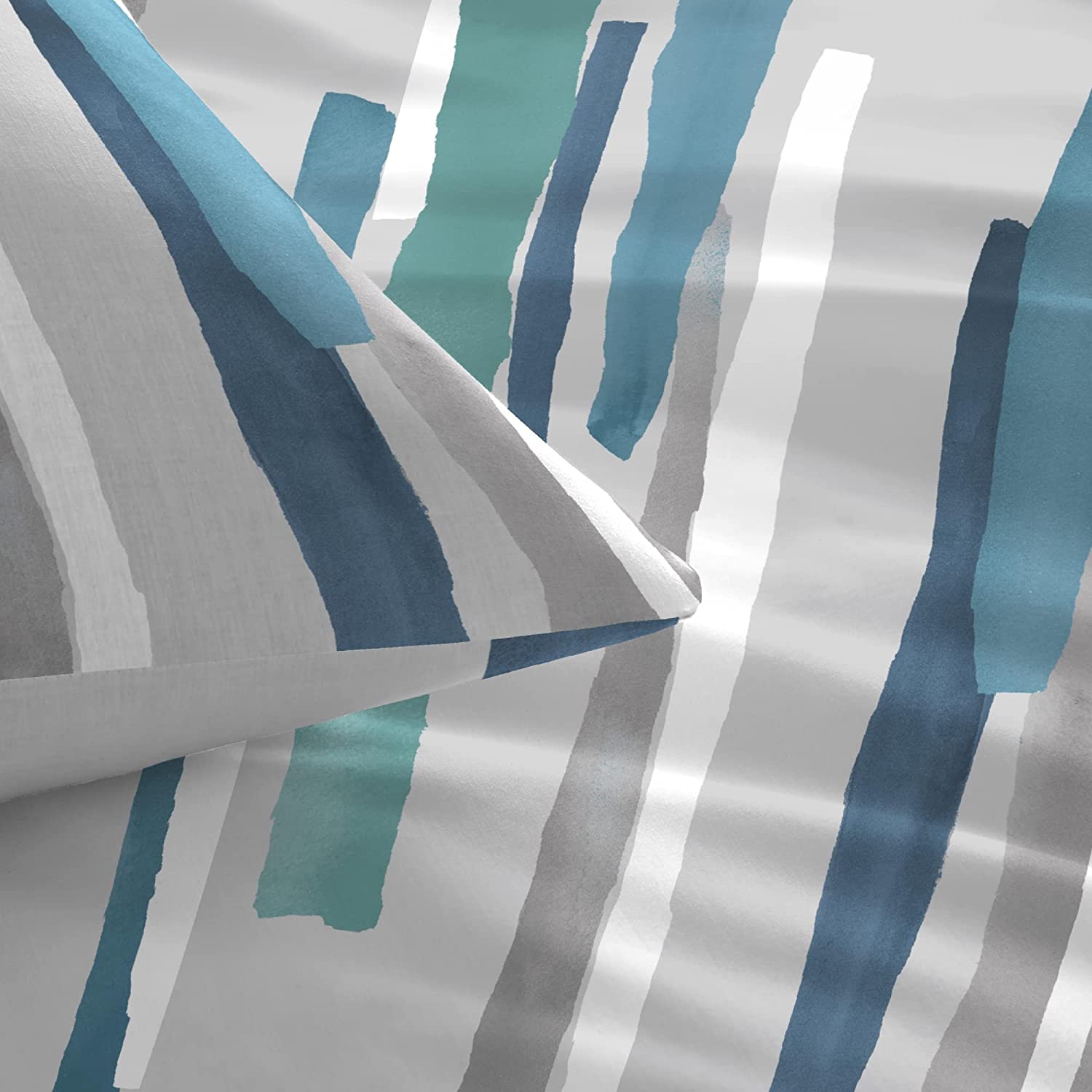 Clifton Duvet Cover Sets Green or Blue - Image 2