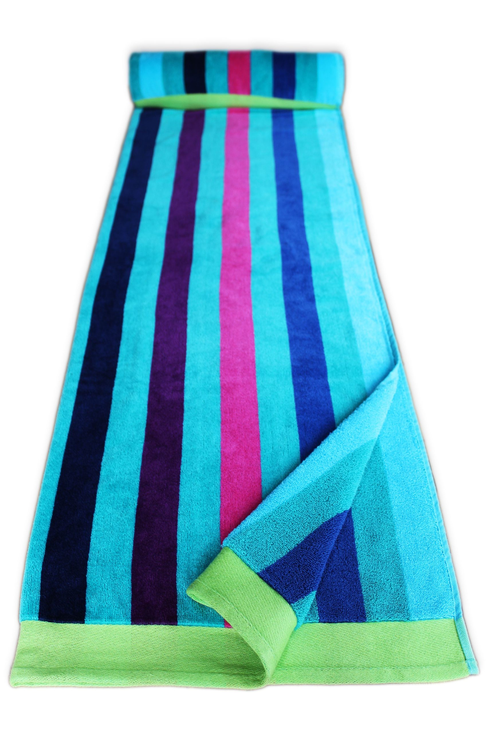 Blue Striped Beach Towels Oversized beach towels